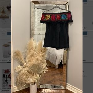 “LAS FLORES” Off the shoulder Blouse